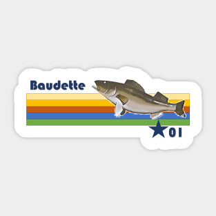 Baudette Willie the Walleye Sticker